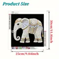 Diamantmalerei Elefant 30x30cm – 2