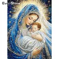 Diamantmalerei Frau Porträt 20 bis 70 cm – 1