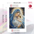 Diamantmalerei Frau Porträt 20 bis 70 cm – 2