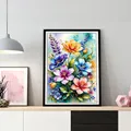 Diamantmalerei Gänseblümchen Blumen 20x30 bis 50x70cm – 3