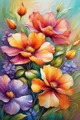 Diamantmalerei Gänseblümchen Blumen 20x30 bis 50x70cm – Farbe 5738