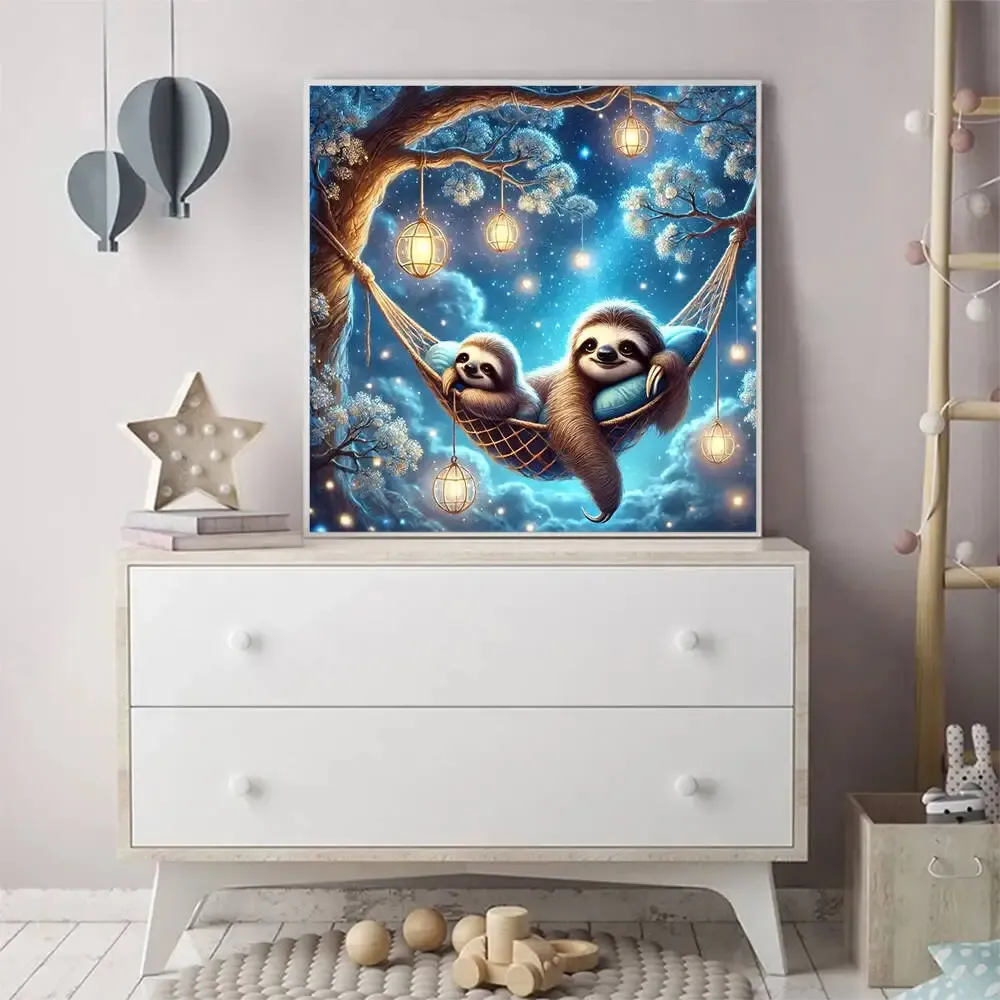 Diamantmalerei Gänseblümchen bunt Acryl Mosaik Stickerei Kinder Geschenk
