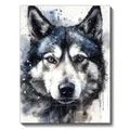 Diamantmalerei Hund Schwarz Weiss 20x30 bis 40x50cm – Farbe FDX3731
