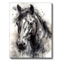 Diamantmalerei Hund Schwarz Weiss 20x30 bis 40x50cm – Farbe FDX3741