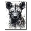 Diamantmalerei Hund Schwarz Weiss 20x30 bis 40x50cm – Farbe FDX3752