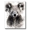 Diamantmalerei Hund Schwarz Weiss 20x30 bis 40x50cm – Farbe FDX3754