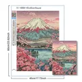 Diamantmalerei Japan Landschaft 20x30 bis 40x50cm – 4