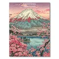 Diamantmalerei Japan Landschaft 20x30 bis 40x50cm – Farbe Gelb (XI-4084)