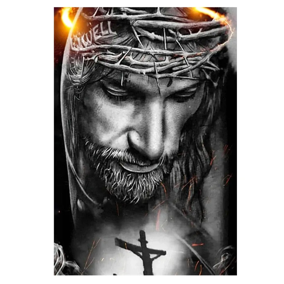Diamantmalerei Jesus 20 bis 50 cm