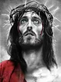 Diamantmalerei Jesus 20 bis 50 cm – Farbe Gelb (2)