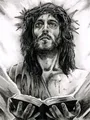 Diamantmalerei Jesus 20 bis 50 cm – Farbe Transparent (9)