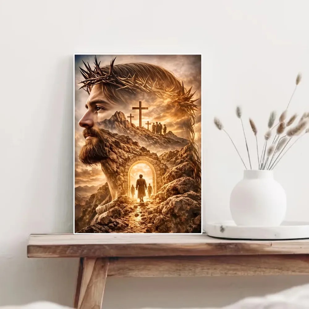 Diamantmalerei Jesus 30 bis 60 cm