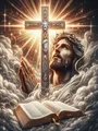 Diamantmalerei Jesus 30 bis 60 cm – Farbe MX10904