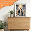 Diamantmalerei Jesus Porträt 20 bis 50 cm – 3
