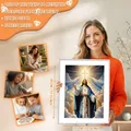 Diamantmalerei Jesus Porträt 20 bis 50 cm – 4