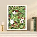 Diamantmalerei Kaninchen 30 x 40 cm rund/eckig – 3