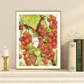 Diamantmalerei Kaninchen 30 x 40 cm rund/eckig – Farbe VET047