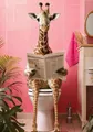 Diamantmalerei Katze auf Toilette Kreuzstich Mosaik Kits – Farbe HKQTA1132-2