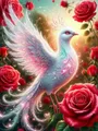 Diamantmalerei Katze Löwe Vogel 30x40 bis 45x60 cm – Farbe FC27427