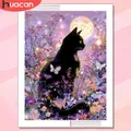 Diamantmalerei Katze Schwarz Tier 20x30 bis 50x70cm – 1