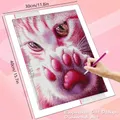 Diamantmalerei Katze Tier 20x30 bis 50x70 cm – 2