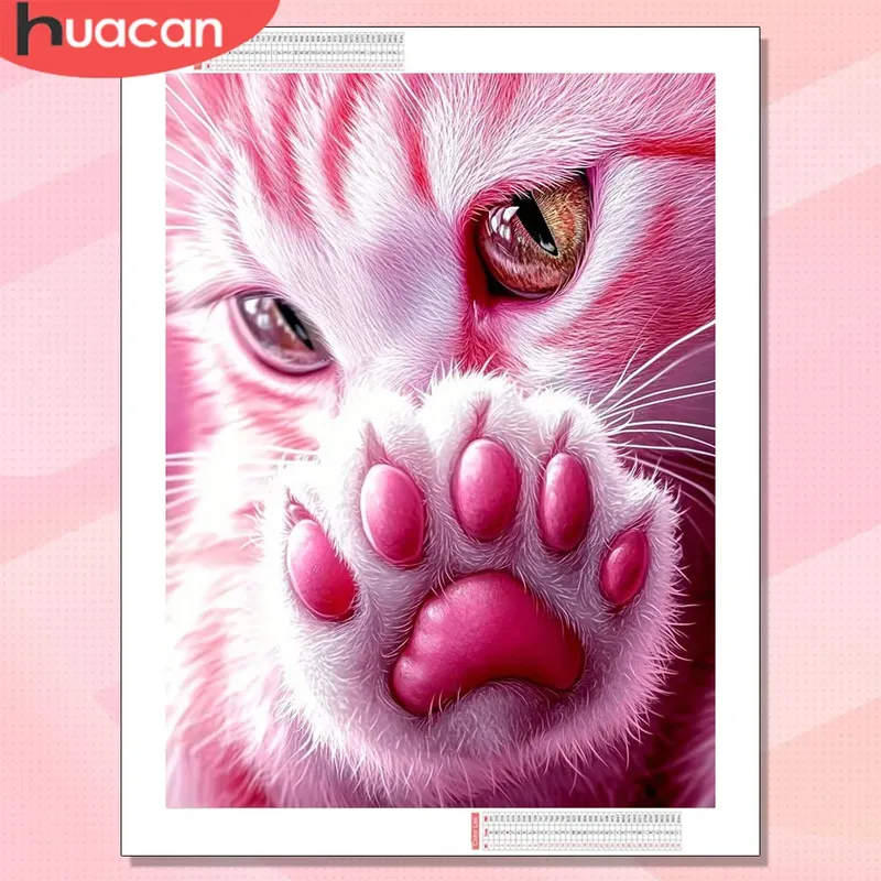 Diamantmalerei Katze Tier 20x30 bis 50x70 cm