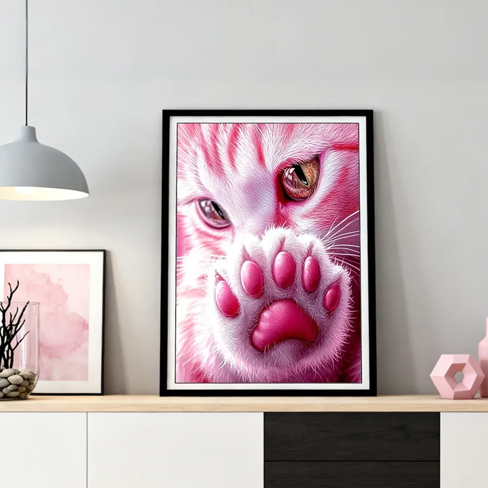 Diamantmalerei Katze Tier 20x30 bis 50x70 cm
