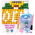 Diamantmalerei Kleber 120 ml mit 3 Pinseln für Puzzles – 3