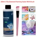 Diamantmalerei Klebeset 60ml oder 200ml mit Pinsel Zubehör – 4