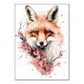 Diamantmalerei Koala Eule Affe Elefant Tierserie 30x40cm – Farbe Fox