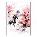 Diamantmalerei Koala Eule Affe Elefant Tierserie 30x40cm – Farbe Horse