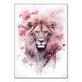 Diamantmalerei Koala Eule Affe Elefant Tierserie 30x40cm – Farbe Lion