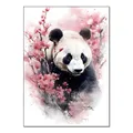 Diamantmalerei Koala Eule Affe Elefant Tierserie 30x40cm – Farbe Panda