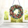 Diamantmalerei Kranz Weihnachten Full Drill – 3