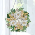 Diamantmalerei Kranz Weihnachten Full Drill – 4