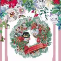 Diamantmalerei Kranz Weihnachten Full Drill – 6