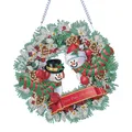 Diamantmalerei Kranz Weihnachten Full Drill – Farbe Grün (5)