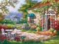 Diamantmalerei Landschaft Haus 30x40cm – Farbe ASFX6031