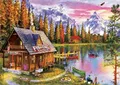 Diamantmalerei Landschaft Haus 30x40cm – Farbe ASFX6041