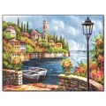 Diamantmalerei Landschaft Haus 30x40cm – Farbe FDX4575