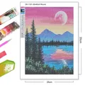 Diamantmalerei Landschaft Sternenhimmel 30 x 40 cm – 4