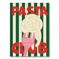 Diamantmalerei Lebensmittel Pasta Pommes 20x30 bis 40x50cm – Farbe Blau (XI-3268)
