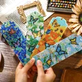 Diamantmalerei Lesezeichen Blumen Schmetterling 4 Stück – 2