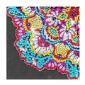 Diamantmalerei Lesezeichen Eckenschutz Mandala Blume 5D – Farbe SG01
