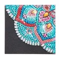 Diamantmalerei Lesezeichen Eckenschutz Mandala Blume 5D – Farbe SG010