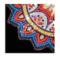 Diamantmalerei Lesezeichen Eckenschutz Mandala Blume 5D – Farbe SG03