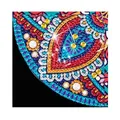 Diamantmalerei Lesezeichen Eckenschutz Mandala Blume 5D – Farbe SG06