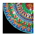 Diamantmalerei Lesezeichen Eckenschutz Mandala Blume 5D – Farbe SG07