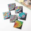 Diamantmalerei Lesezeichen Eckenschutz Mandala Blume 5D – Farbe SG15-20