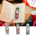 Diamantmalerei Lesezeichen Weihnachtsmann Motiv Acryl Weihnachtsgeschenk – Farbe SQ102